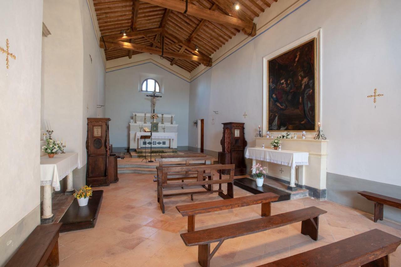 ブオンコンヴェント Fattoria Pieve A Saltiヴィラ エクステリア 写真
