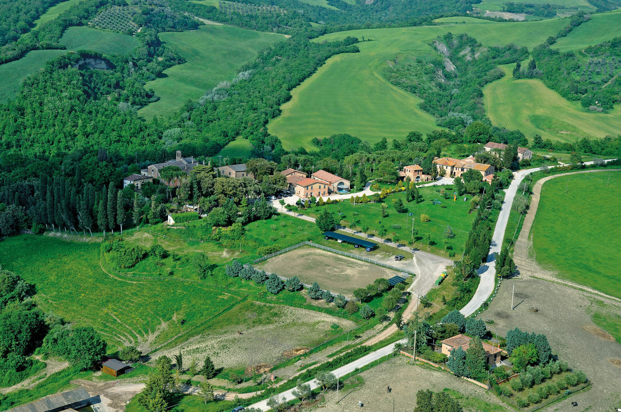 ブオンコンヴェント Fattoria Pieve A Saltiヴィラ エクステリア 写真